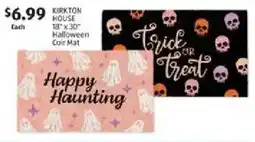 Aldi Halloween house Halloween Coir Mat offer