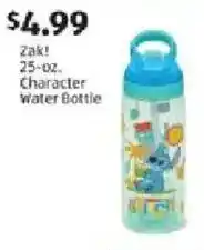 Aldi Zak! Character Water Bottle offer