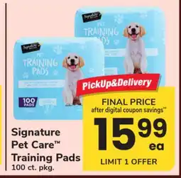 ACME Signature Pet Care Training Pads offer