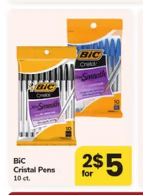 ACME BiC Cristal Pens offer