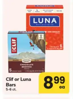 ACME Clif or Luna Bars offer