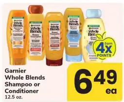 ACME Garnier Whole Blends Shampoo or Conditioner offer
