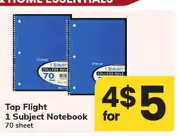 ACME Top Flight 1 Subject Notebook offer