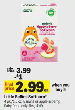 Meijer Little Bellies Softcorn offer
