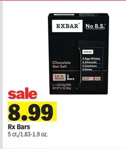 Meijer Rx Bars offer