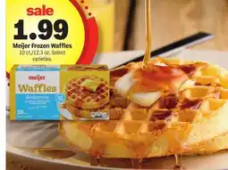 Meijer Meijer Frozen Waffles offer