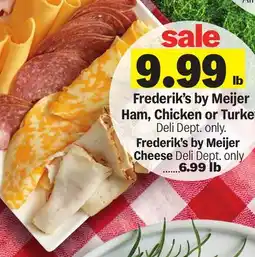 Meijer Frederik's by Meijer Ham, Chicken or Turkey offer