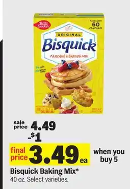 Meijer Bisquick Baking Mix offer
