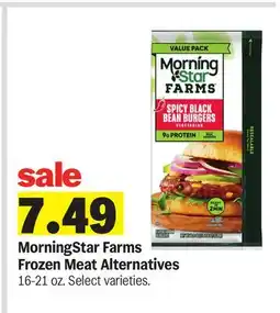 Meijer MorningStar Farms Frozen Meat Alternatives offer