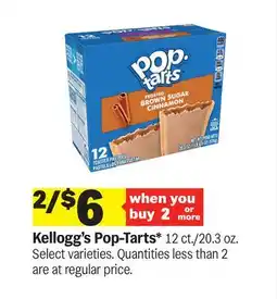 Meijer Kellogg's Pop-Tarts offer