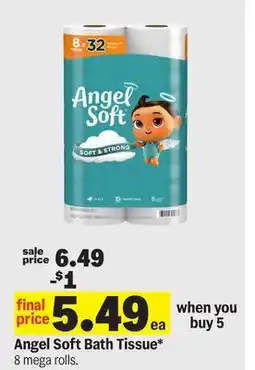 Meijer Angel Soft Bath Tissue offer