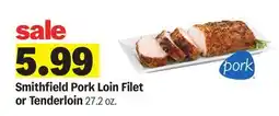 Meijer Smithfield Pork Loin Filet or Tenderloin offer