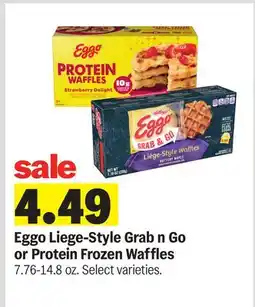 Meijer Eggo Liege-Style Grab n Go or Protein Frozen Waffles offer