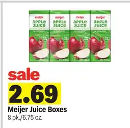Meijer Meijer Juice Boxes offer