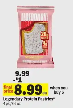 Meijer Legendary Protein Pastries offer