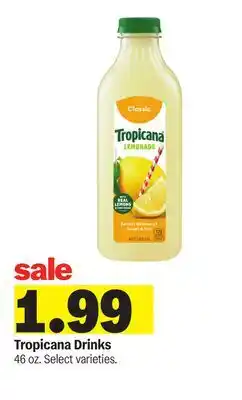 Meijer Tropicana Drinks offer