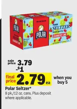 Meijer Polar Seltzer offer
