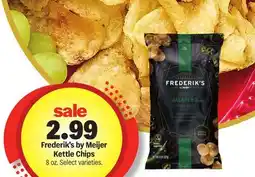 Meijer Frederik's by Meijer Kettle Chips offer