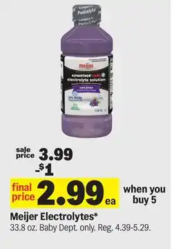 Meijer Meijer Electrolytes offer