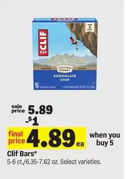Meijer Clif Bars offer