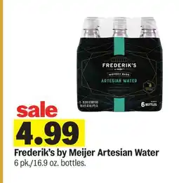 Meijer Frederik's by Meijer Artesian Water offer