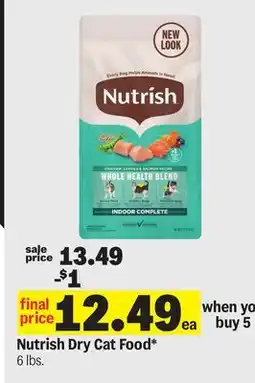 Meijer Nutrish Dry Cat Food offer