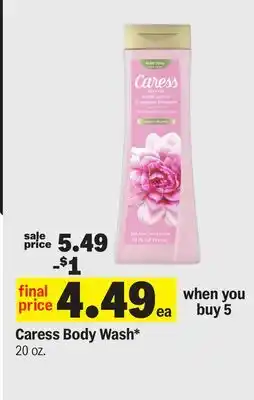 Meijer Caress Body Wash offer