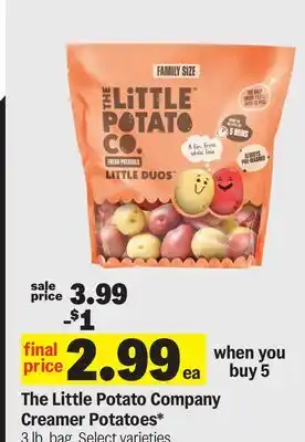 Meijer The Little Potato Company Creamer Potatoes offer
