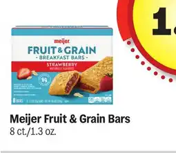 Meijer Meijer Fruit & Grain Bars offer