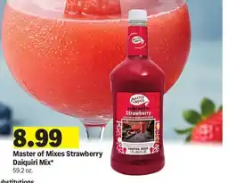 Meijer Master of Mixes Strawberry Daiquiri Mix offer
