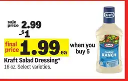 Meijer Kraft Salad Dressing offer