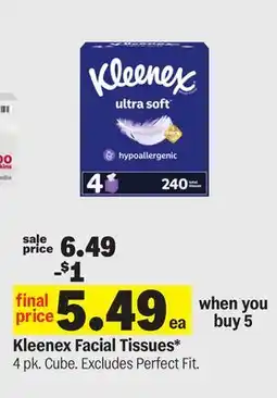 Meijer Kleenex Facial Tissues offer