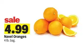Meijer Navel Oranges offer