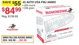 Dunham's Sports 45 AUTO USA FMJ AMMO offer