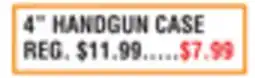 Dunham's Sports 4 HANDGUN CASE offer