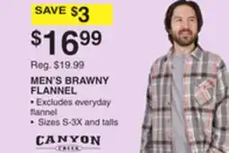 Dunham's Sports MEN'S BRAWNY FLANNEL offer