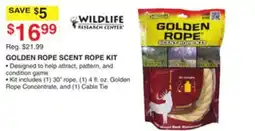 Dunham's Sports GOLDEN ROPE SCENT ROPE KIT offer