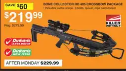 Dunham's Sports BONE COLLECTOR HD 405 CROSSBOW PACKAGE offer