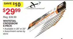 Dunham's Sports WHITETAIL CROSSBOW 6-PACK offer