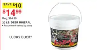 Dunham's Sports 20 LB. DEER MINERAL offer