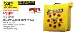 Dunham's Sports YELLOW JACKET CXP2 FP BAG offer