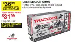 Dunham's Sports DEER SEASON AMMO offer