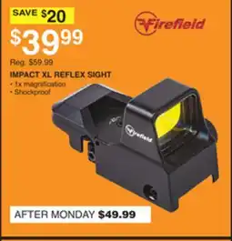 Dunham's Sports IMPACT XL REFLEX SIGHT offer