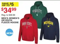 Dunham's Sports MEN'S, WOMEN'S OR YOUTH FLEECE HOODIE offer