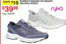 Dunham's Sports WOMEN'S IMAGINE OR INSIGHT WALKING SHOES offer