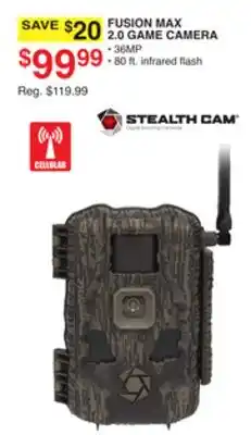 Dunham's Sports FUSION MAX 2.0 GAME CAMERA offer