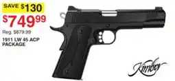 Dunham's Sports 1911 LW 45 ACP PACKAGE offer