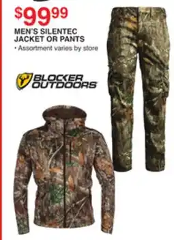 Dunham's Sports BLOCKER OUTDOORS MEN'S SILENTEC JACKET OR PANTS offer