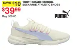 Dunham's Sports PUMA YOUTH GRADE SCHOOL ESCAPADE ATHLETIC SHOES offer