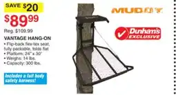Dunham's Sports VANTAGE HANG-ON offer